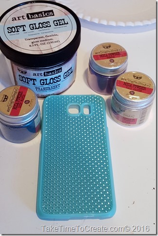 Dollar store cell phone case diy